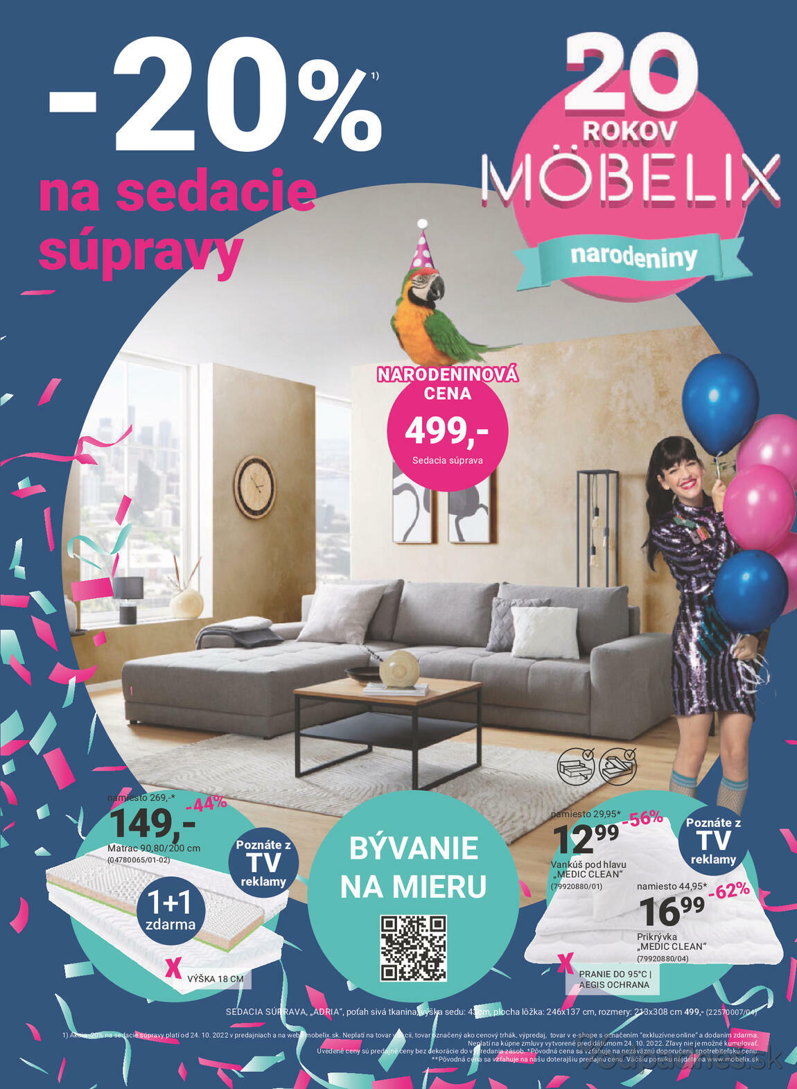 1. stránka Mobelix letáku