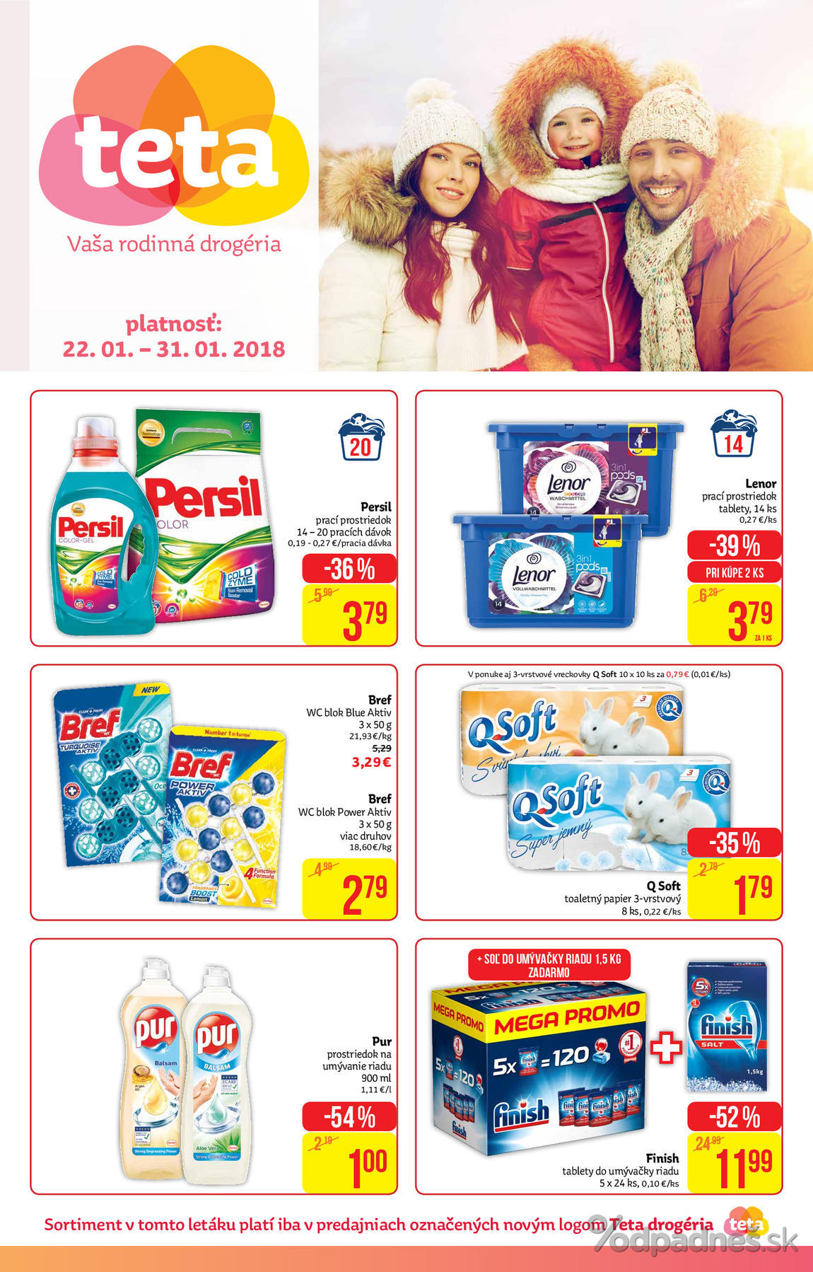 1. stránka Teta Drogerie letáku