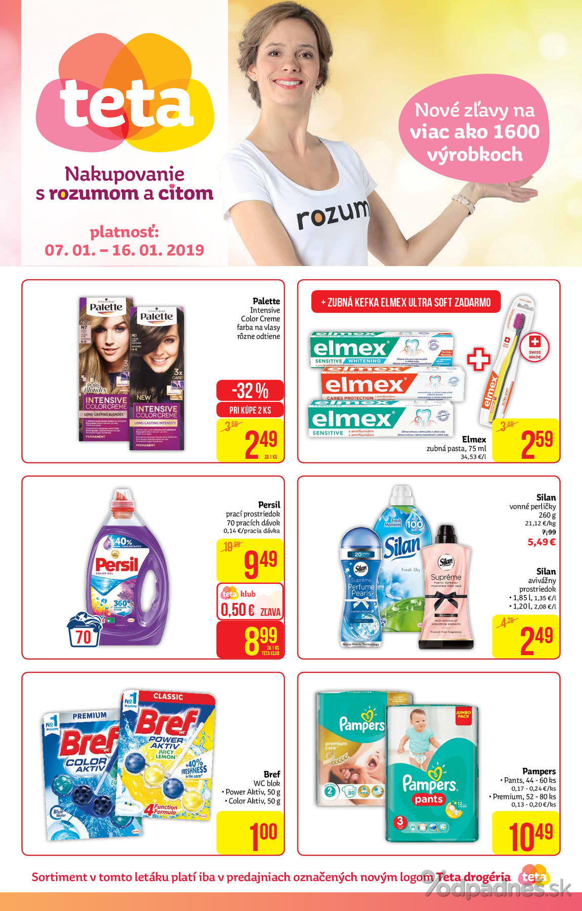 1. stránka Teta Drogerie letáku