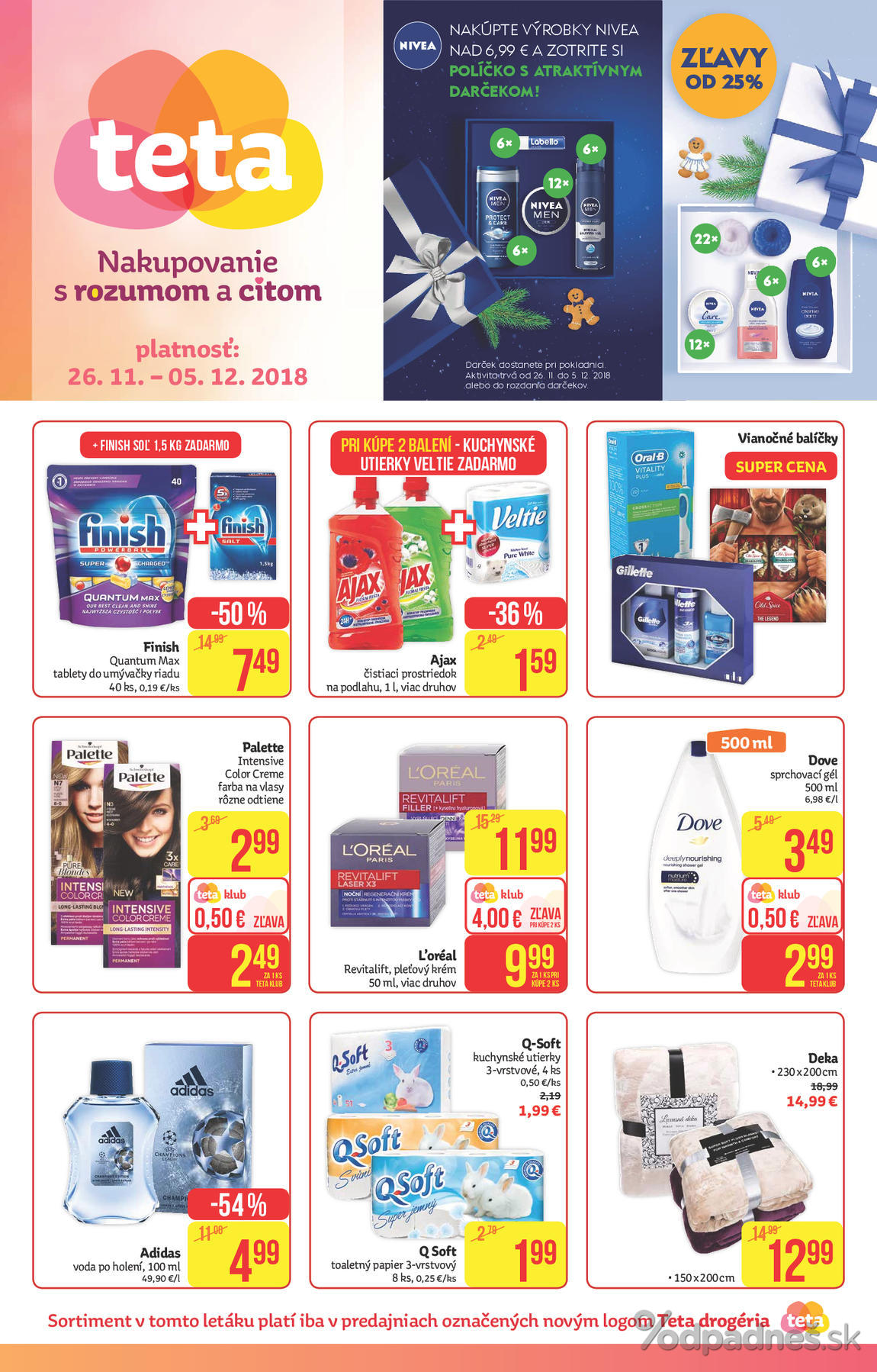 1. stránka Teta Drogerie letáku