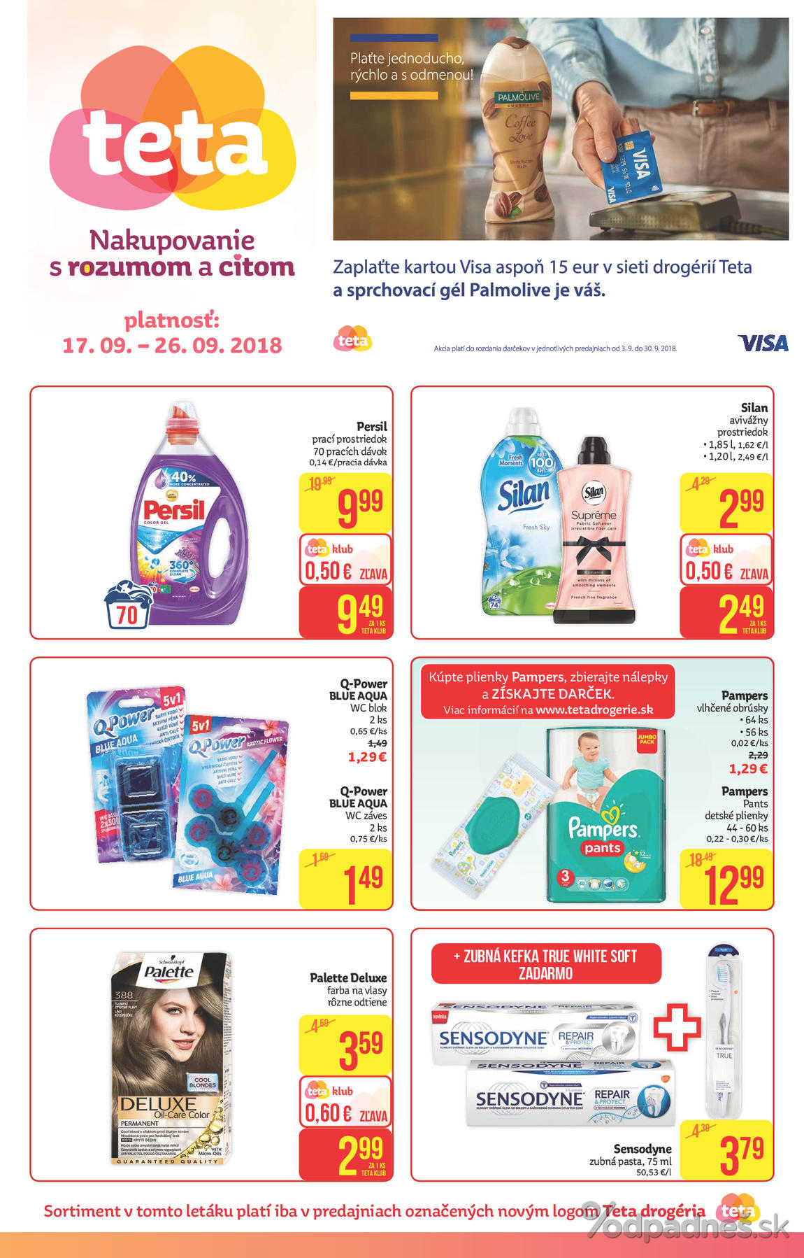 1. stránka Teta Drogerie letáku