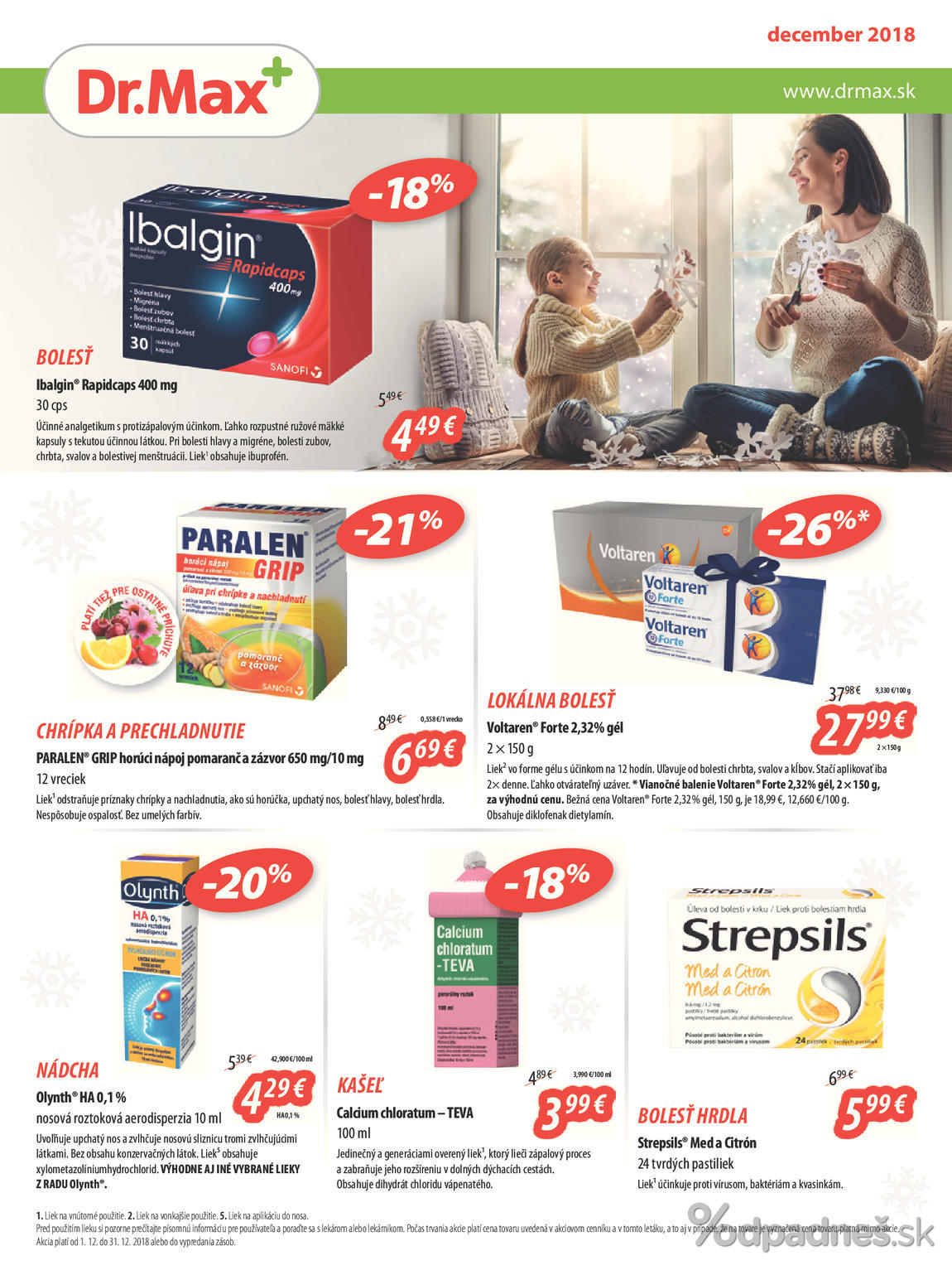 1. stránka Dr. Max letáku