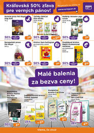 3. stránka Pet Center letáku