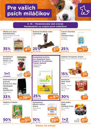 3. stránka Pet Center letáku