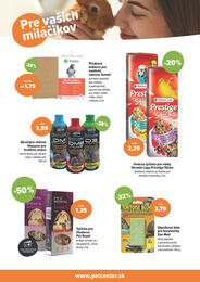 6. stránka Pet Center letáku