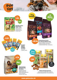 2. stránka Pet Center letáku