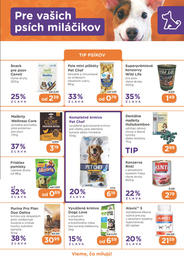 3. stránka Pet Center letáku