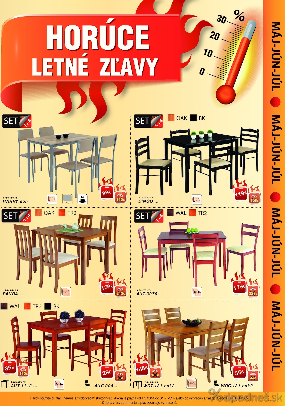 1. stránka Nobyt letáku