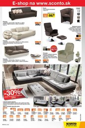 13. stránka Sconto nábytok letáku