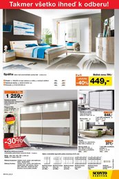 3. stránka Sconto nábytok letáku