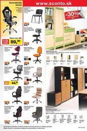 6. stránka Sconto nábytok letáku