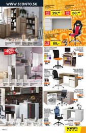 7. stránka Sconto nábytok letáku