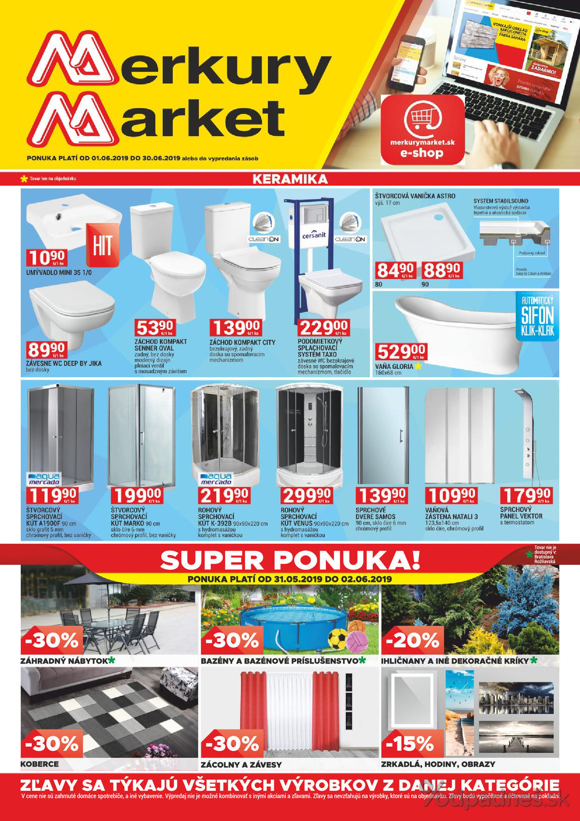 1. stránka Merkury Market letáku