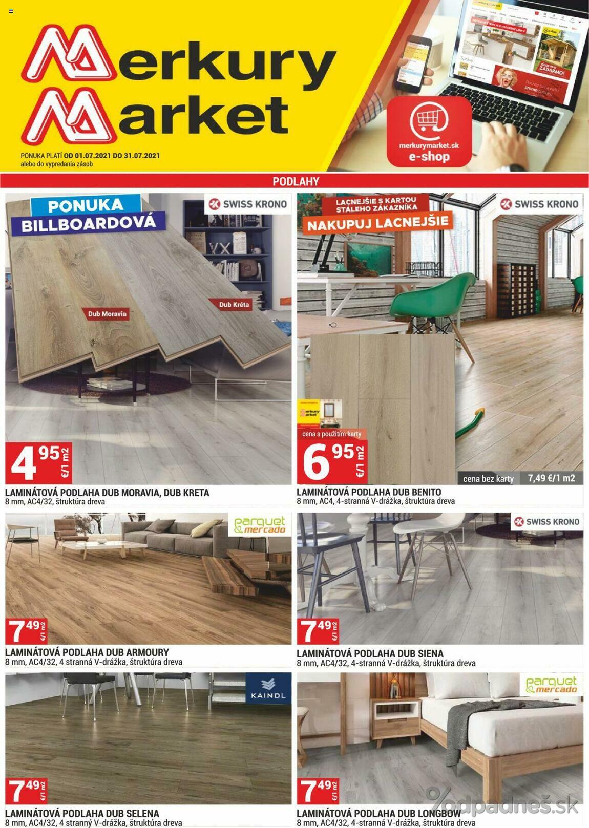 1. stránka Merkury Market letáku