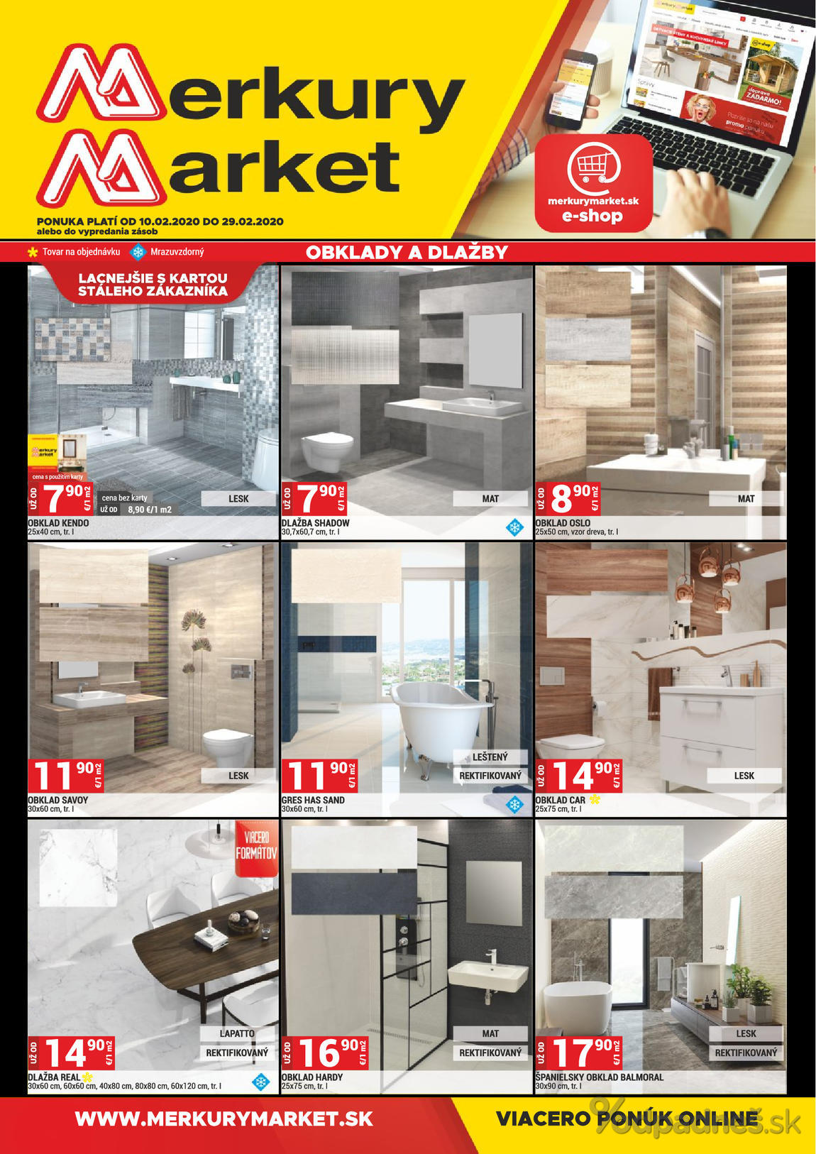 1. stránka Merkury Market letáku