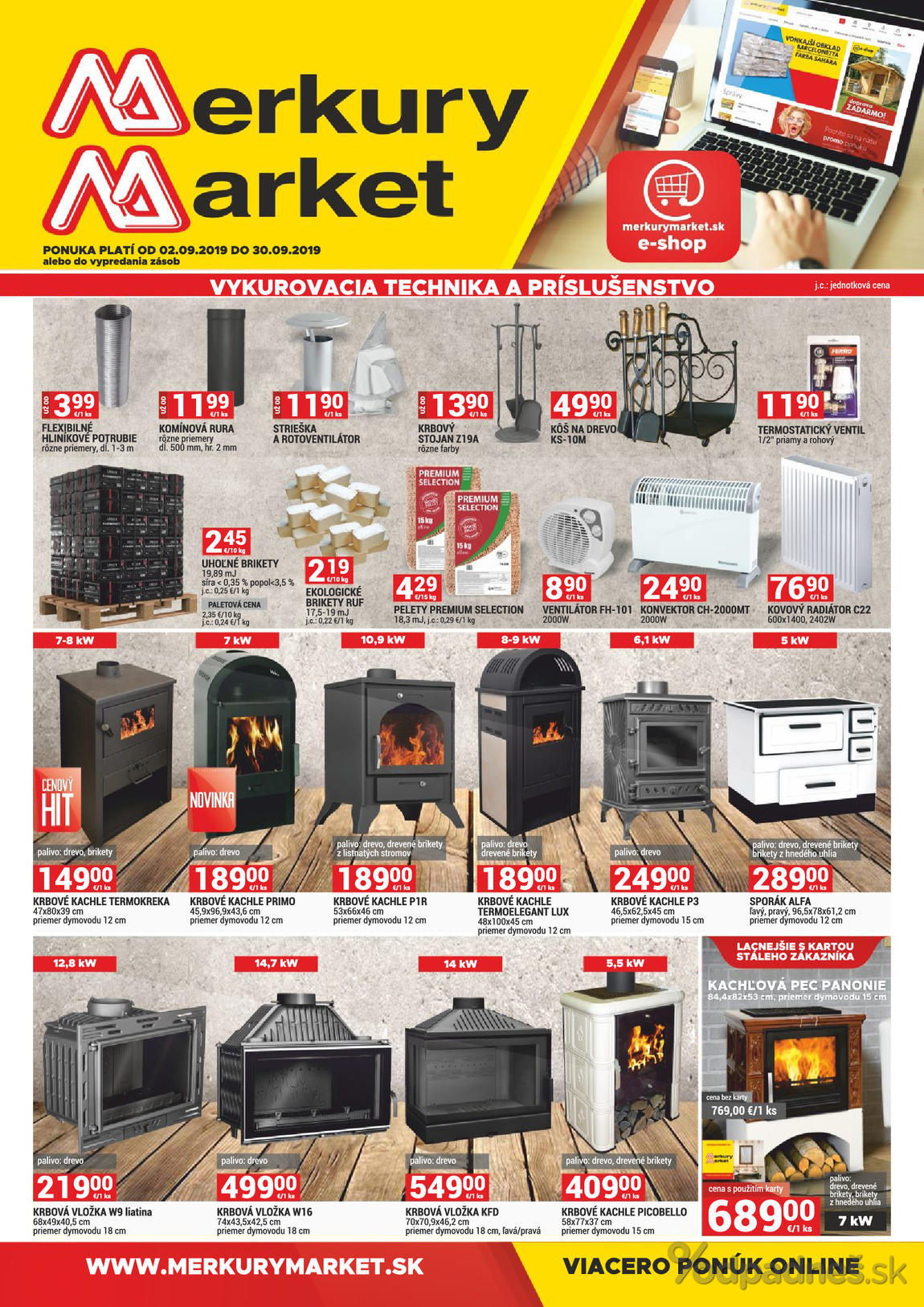 1. stránka Merkury Market letáku