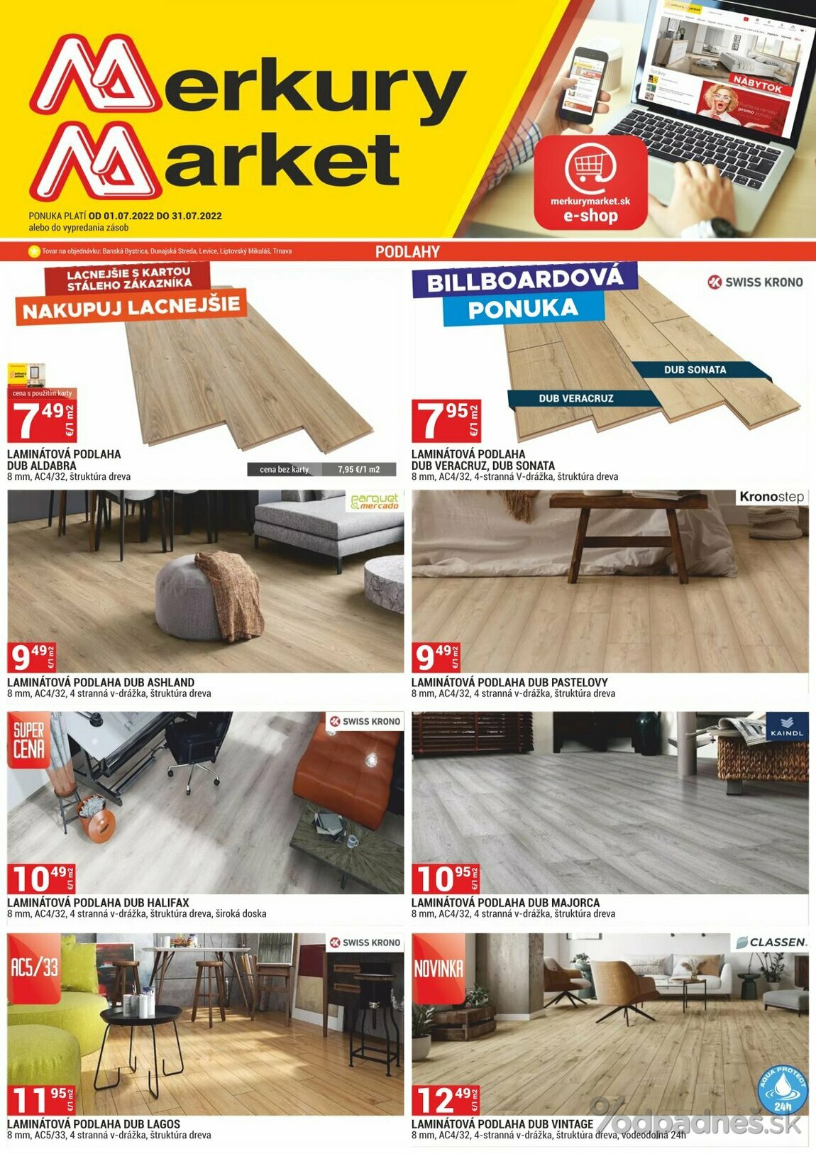 1. stránka Merkury Market letáku