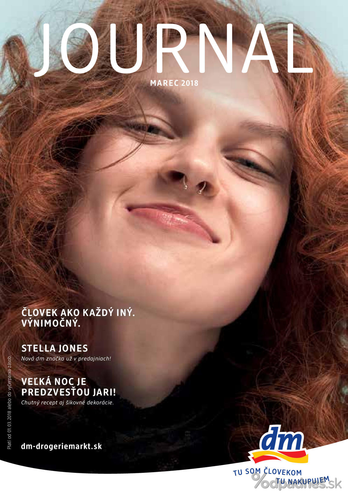 1. stránka dm drogerie markt letáku