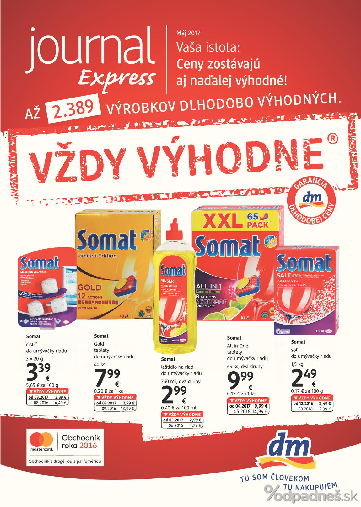 1. stránka dm drogerie markt letáku