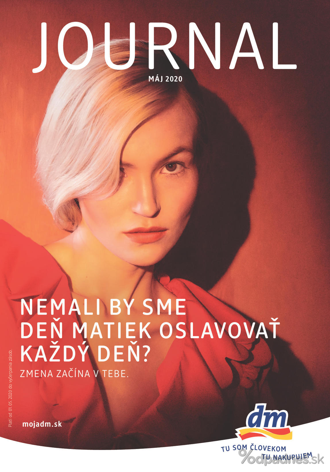 1. stránka dm drogerie markt letáku