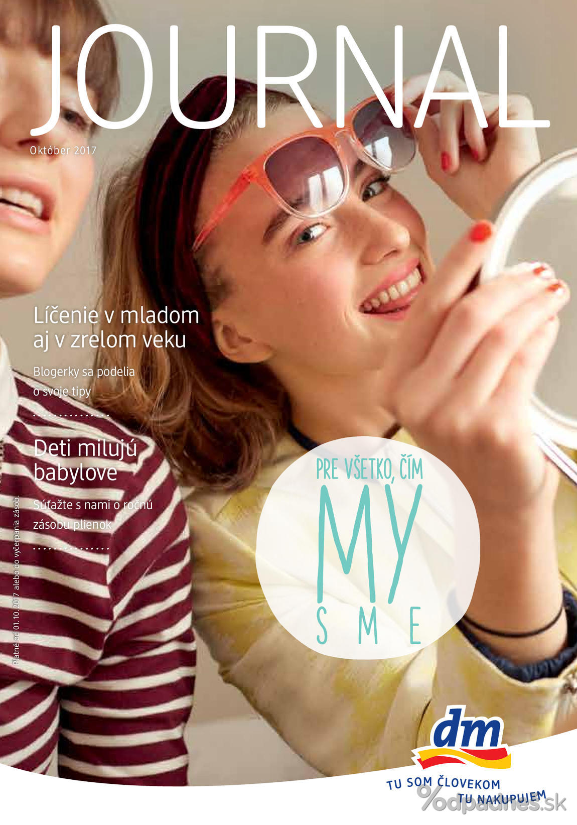 1. stránka dm drogerie markt letáku