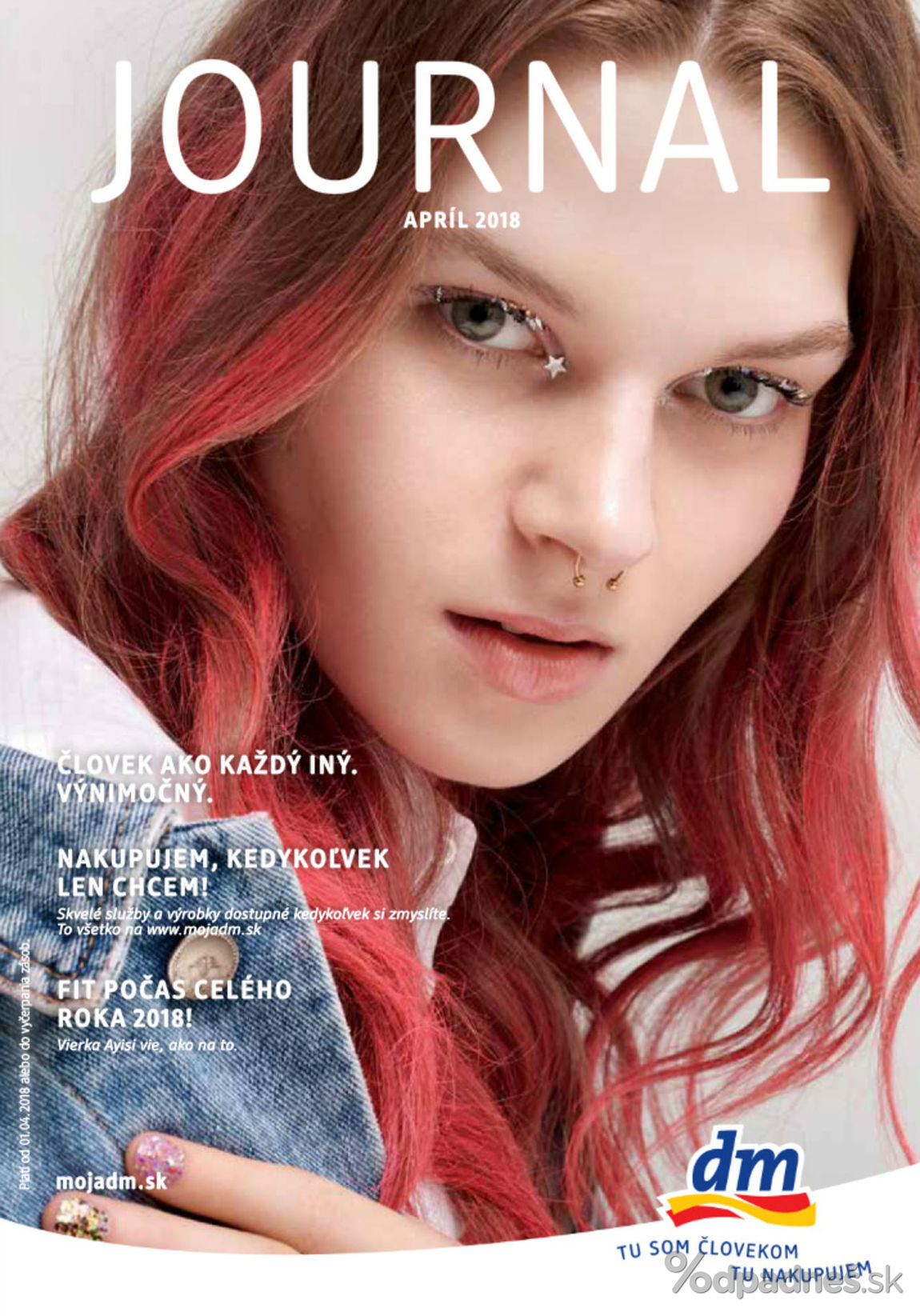 1. stránka dm drogerie markt letáku