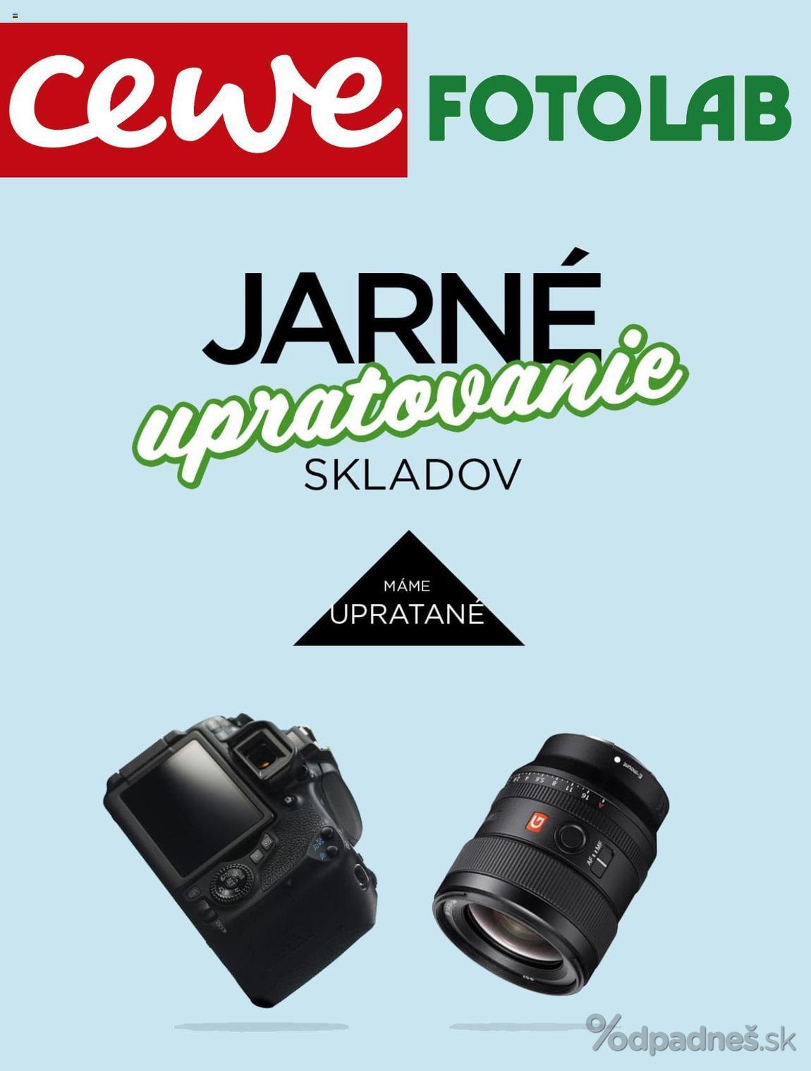 1. stránka Fotolab.sk letáku