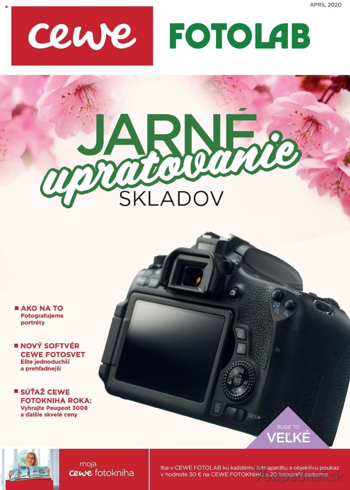 1. stránka Fotolab.sk letáku