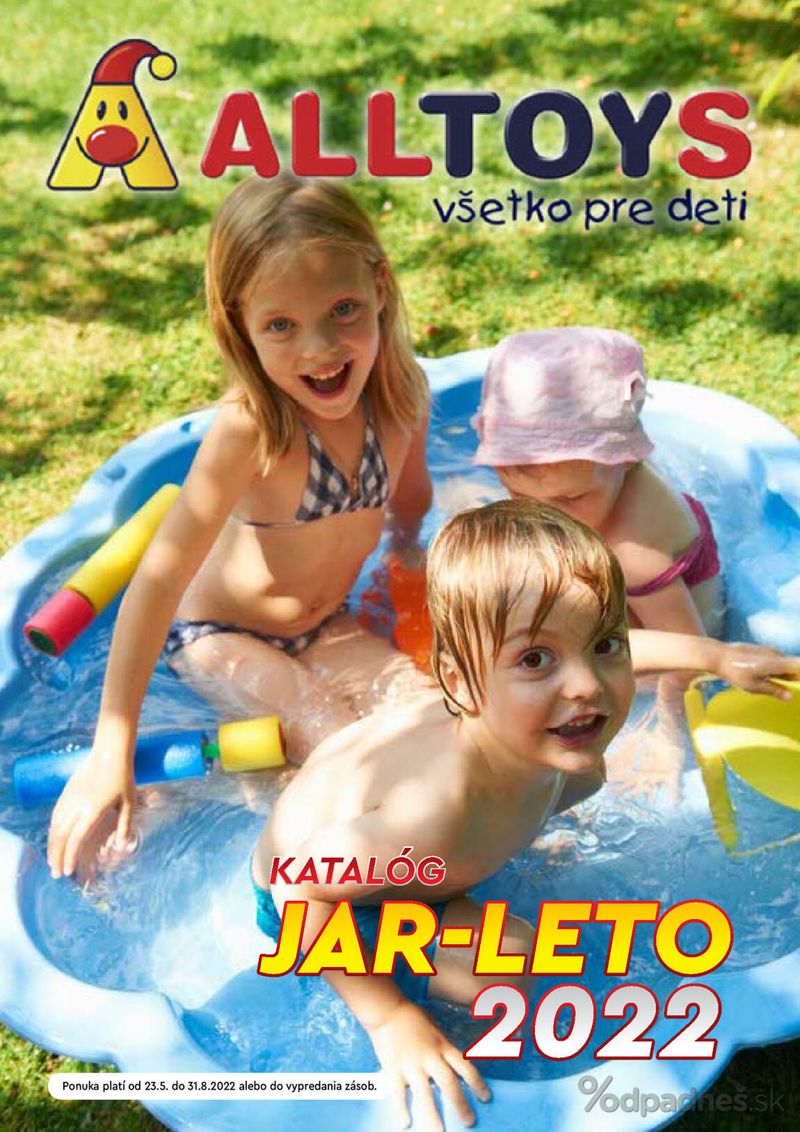 1. stránka Alltoys letáku