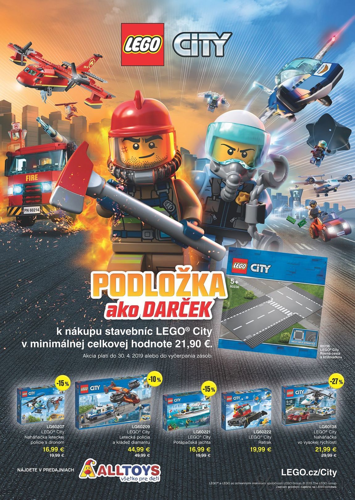 1. stránka Alltoys letáku