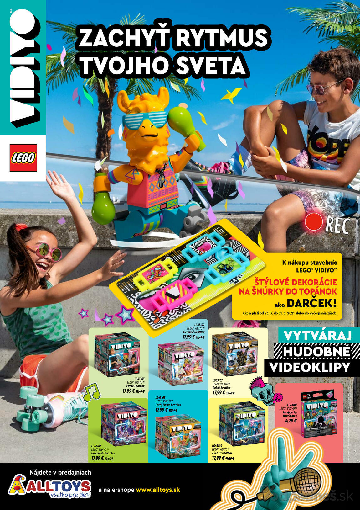 1. stránka Alltoys letáku