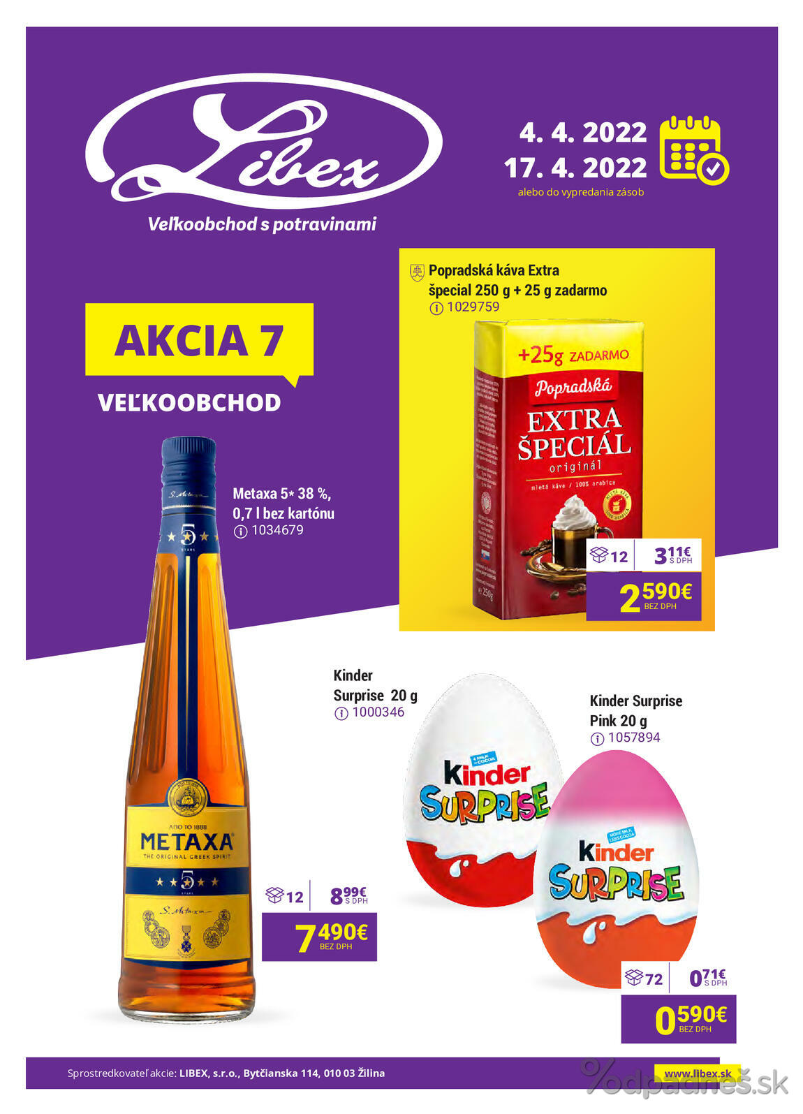 1. stránka Libex letáku