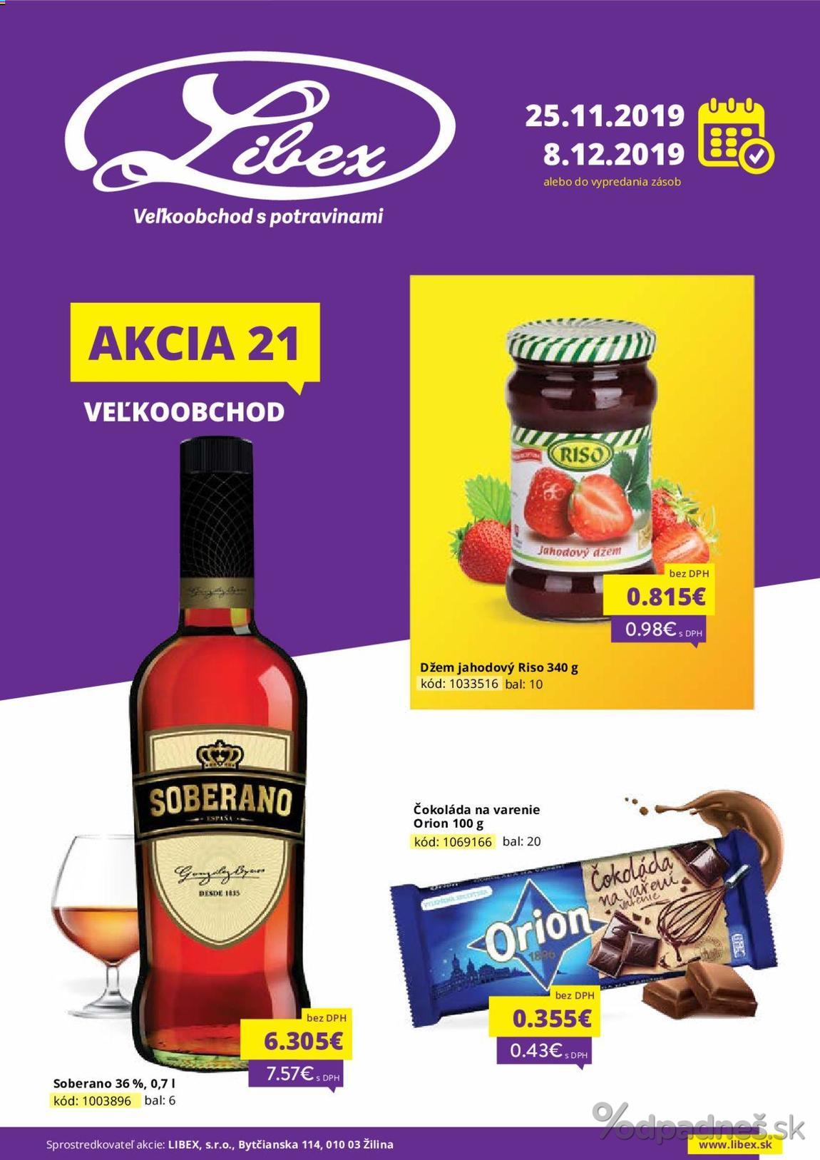 1. stránka Libex letáku