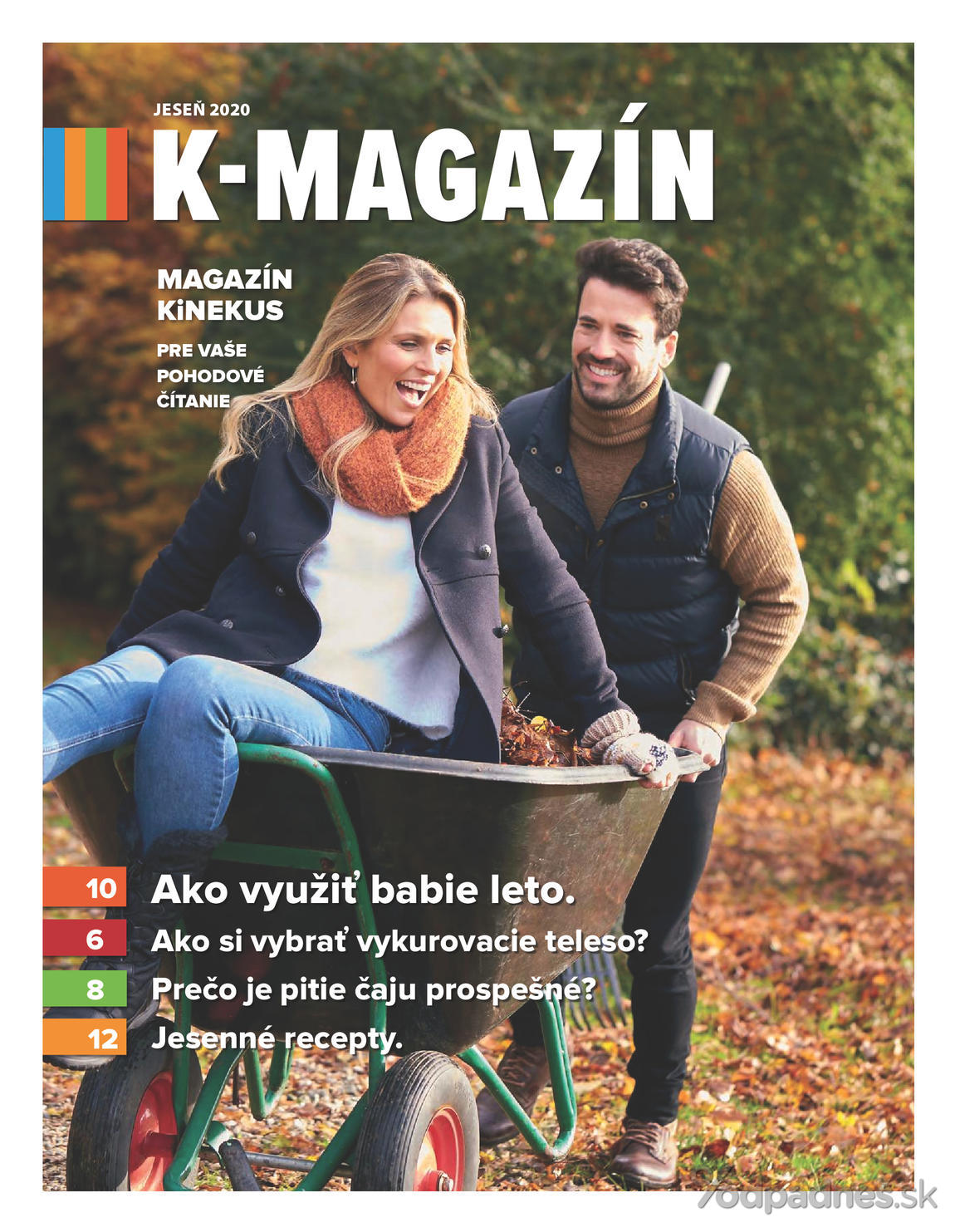 1. stránka Kinekus letáku