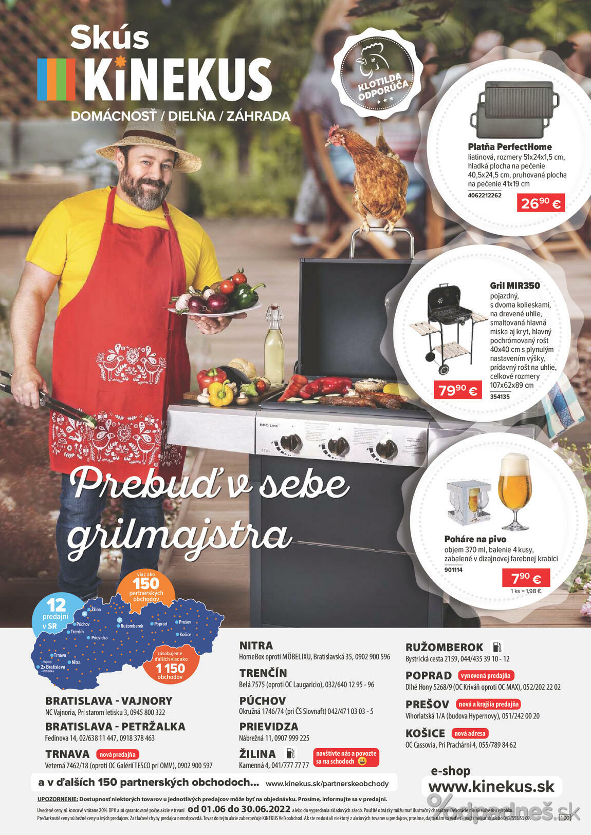 1. stránka Kinekus letáku