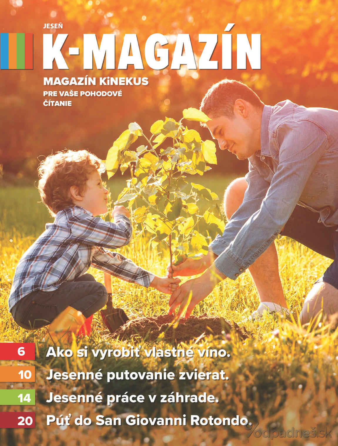 1. stránka Kinekus letáku