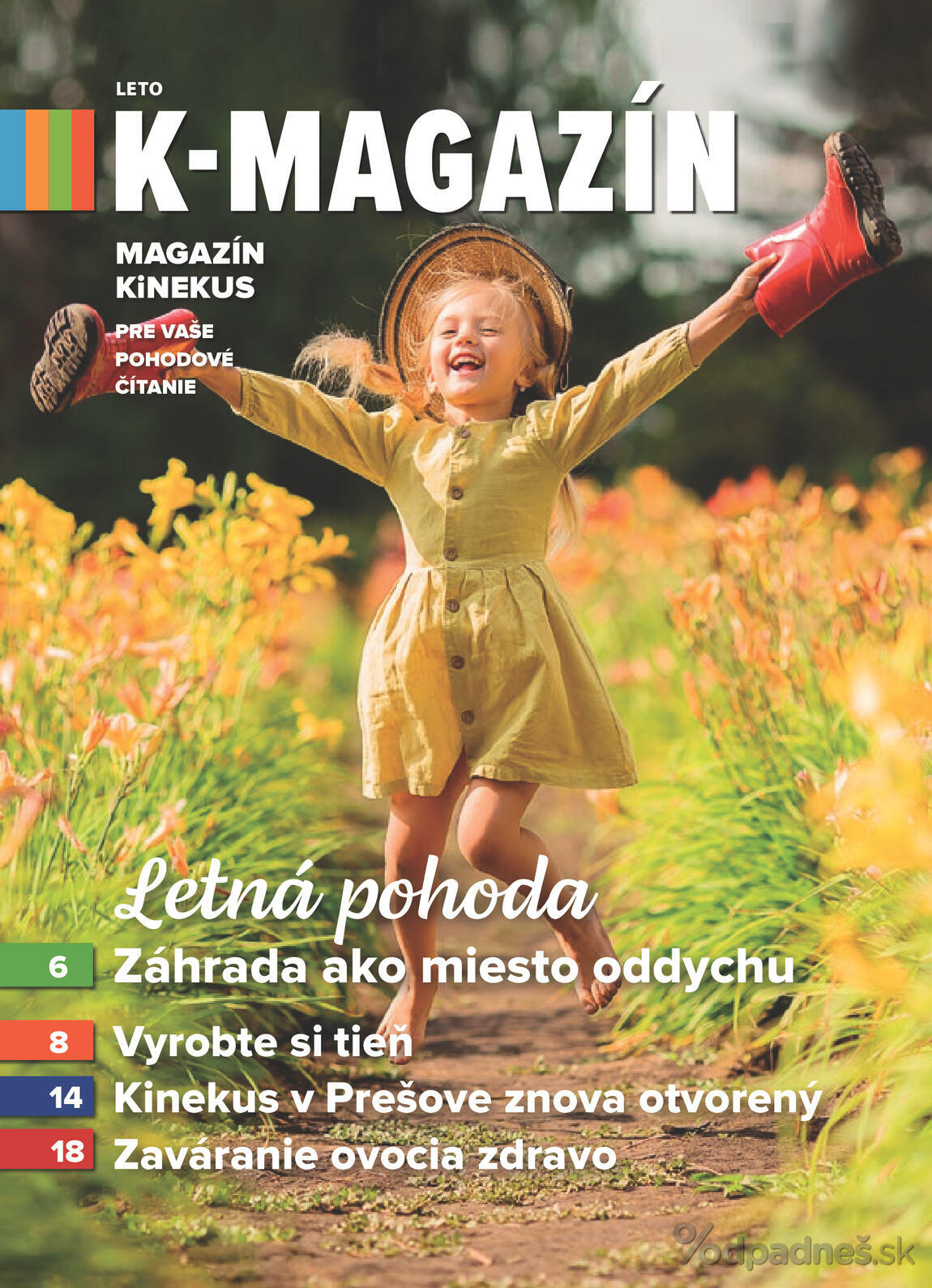 1. stránka Kinekus letáku