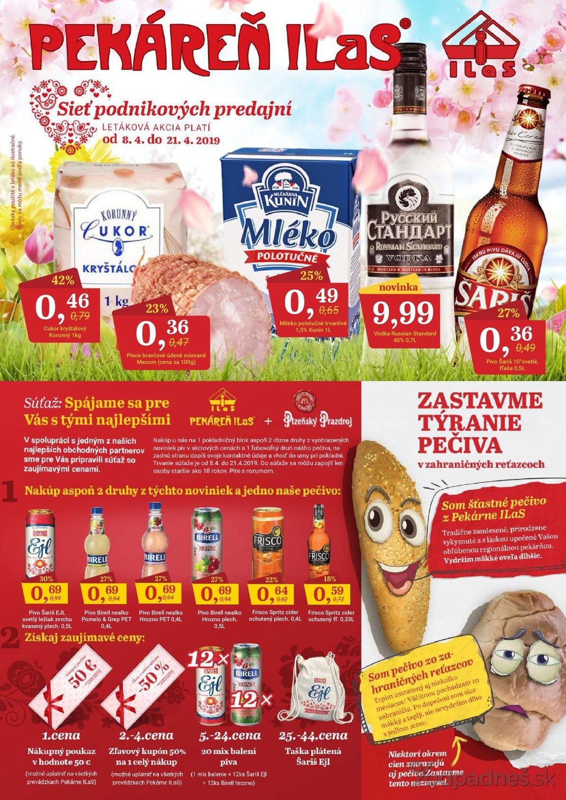 1. stránka Ilas letáku