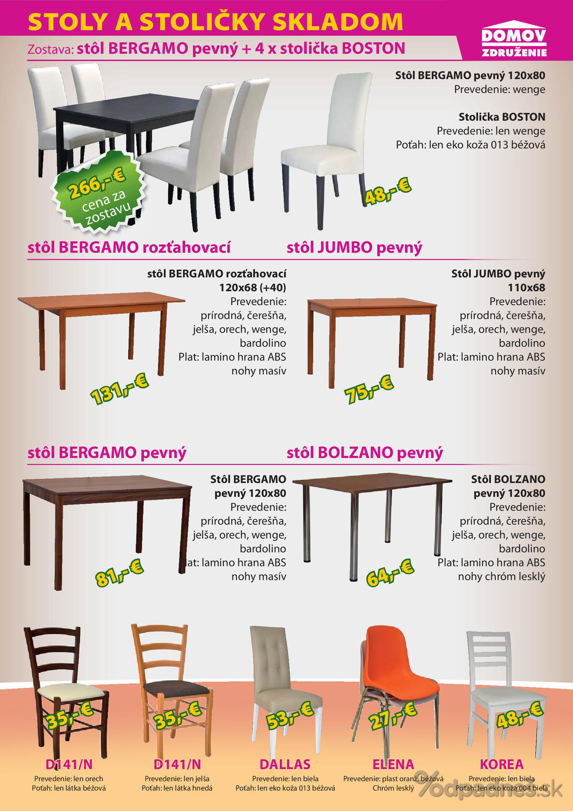 1. stránka Mobel HOFF letáku