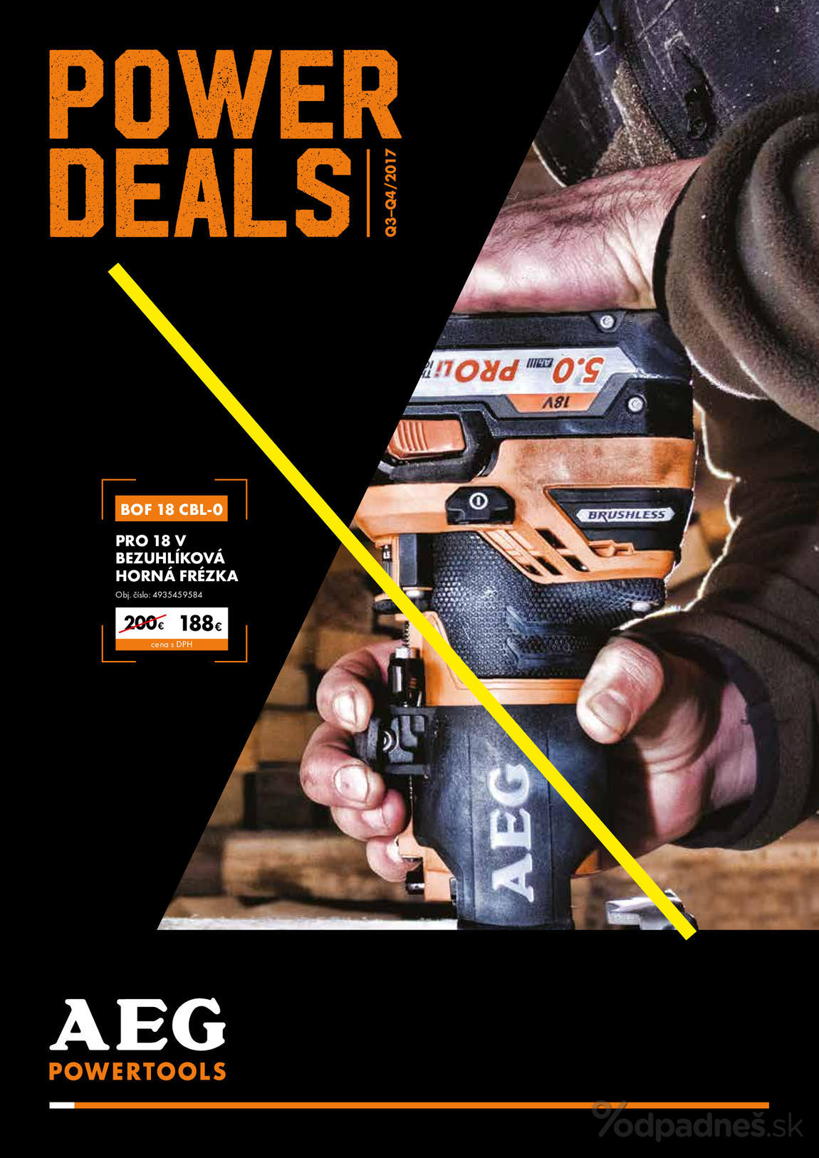 1. stránka Profitex letáku