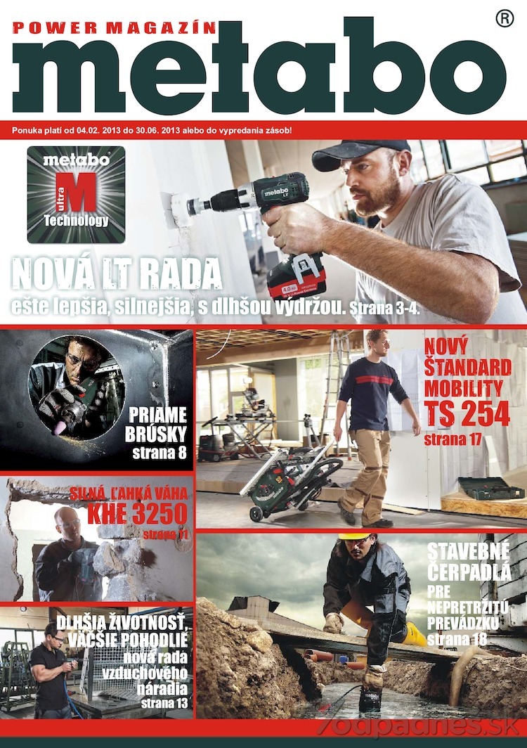 1. stránka Profitex letáku