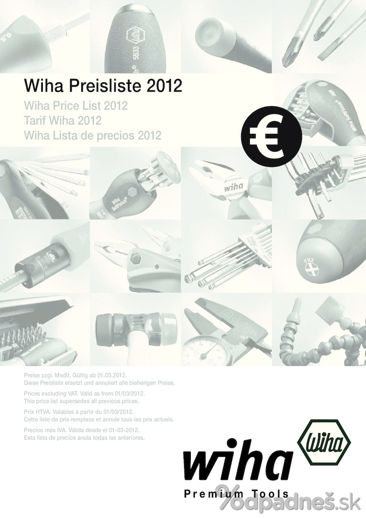 1. stránka Profitex letáku