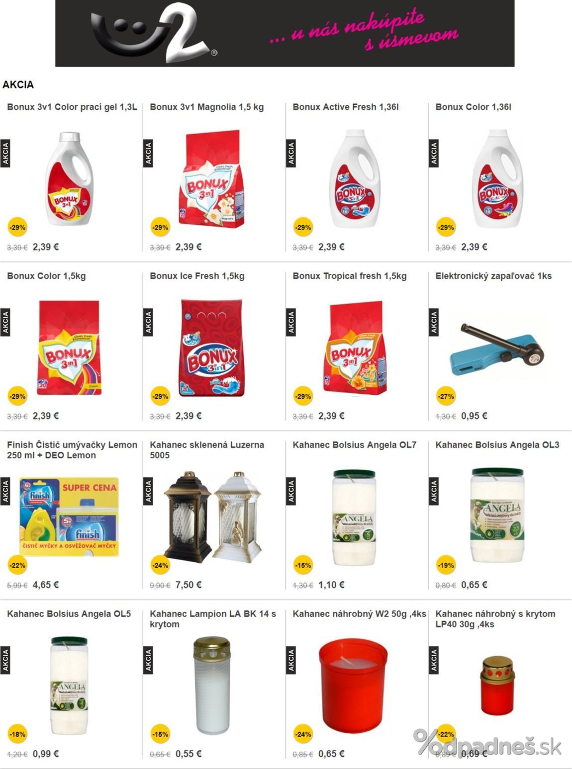 1. stránka U2 Group letáku
