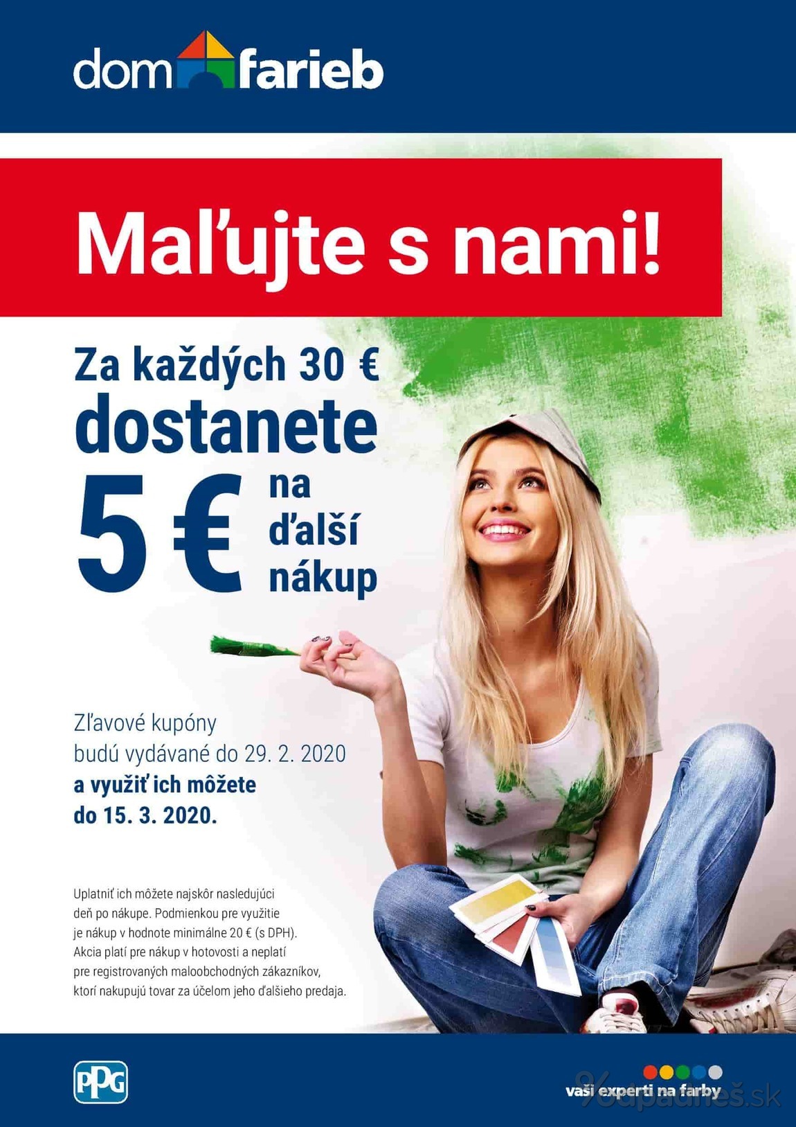 1. stránka Dom farieb letáku