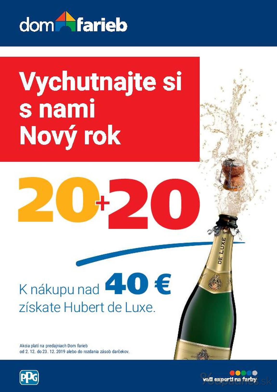 1. stránka Dom farieb letáku