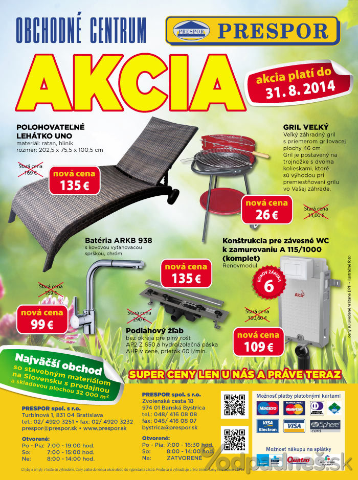 1. stránka Prespor letáku