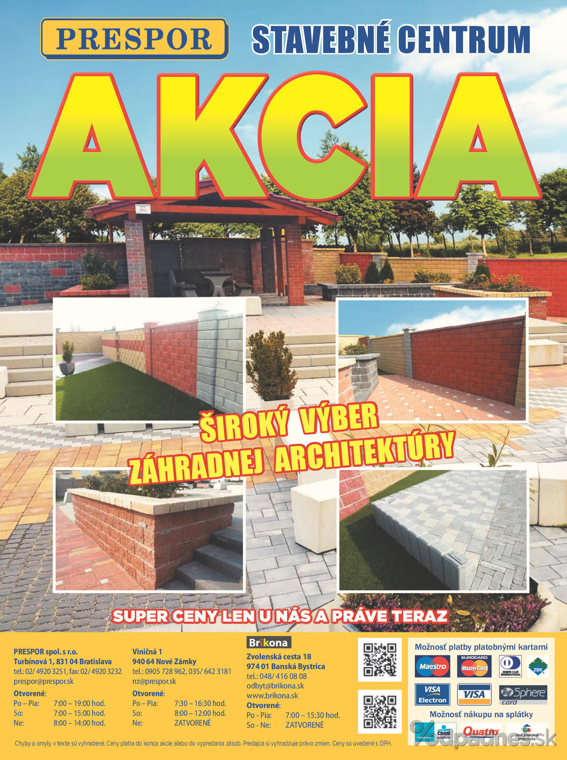 1. stránka Prespor letáku