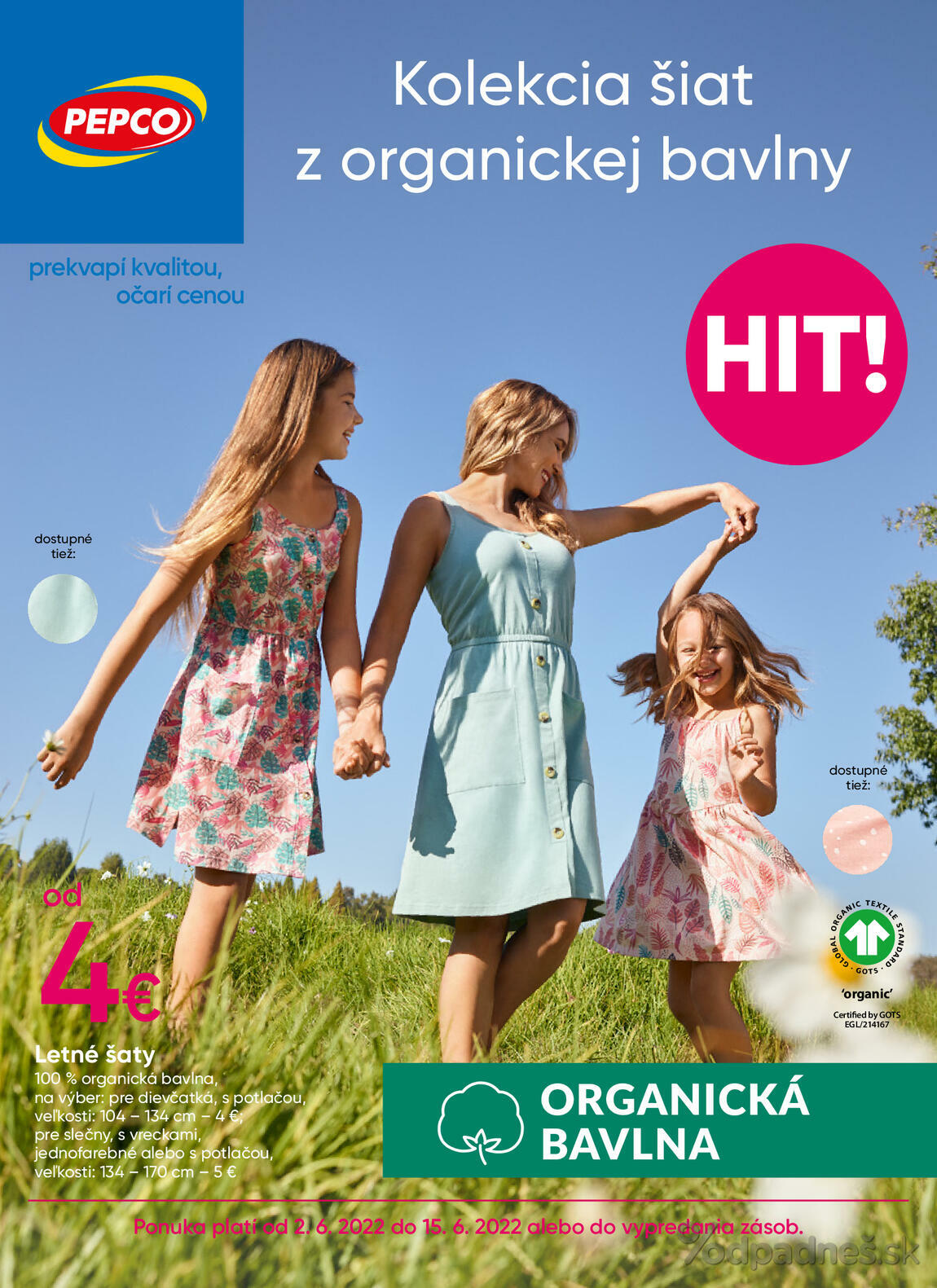 1. stránka Pepco letáku