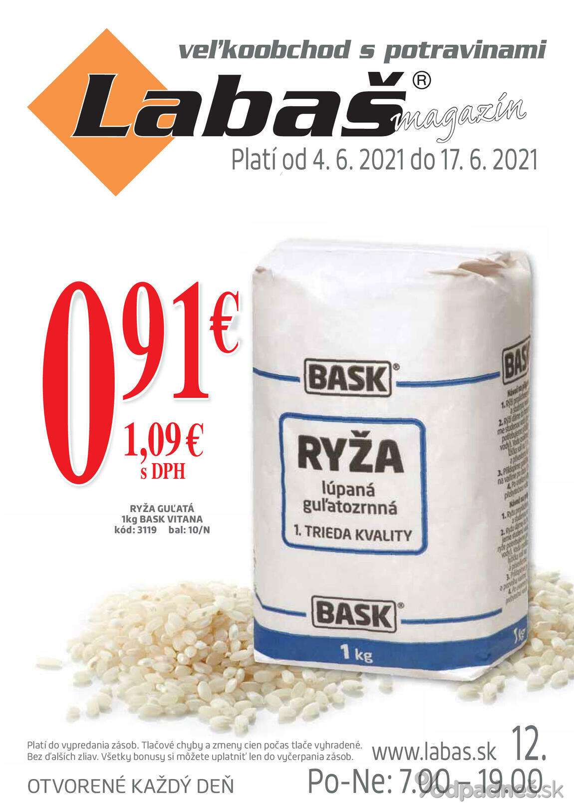 1. stránka Labaš letáku