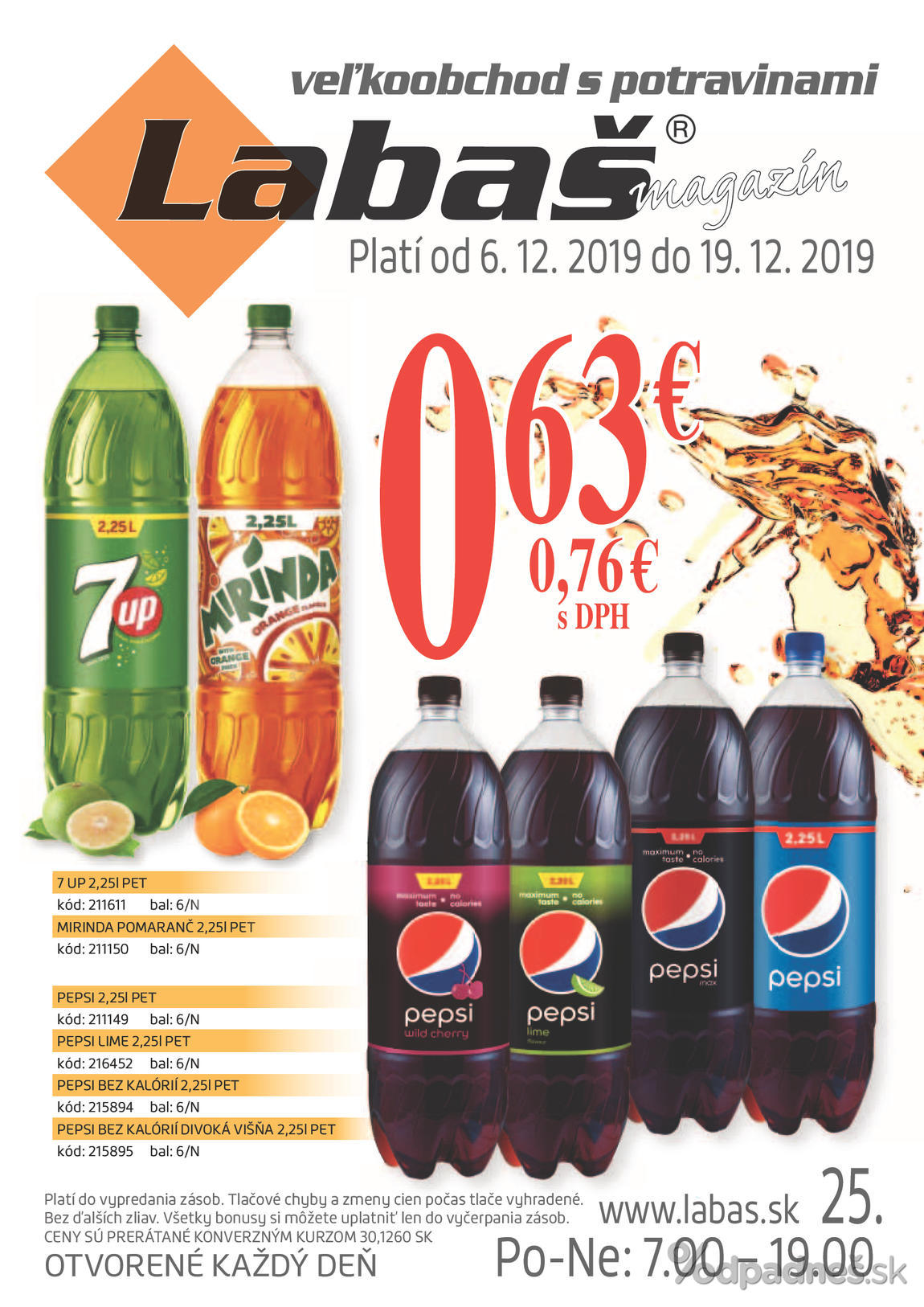 1. stránka Labaš letáku